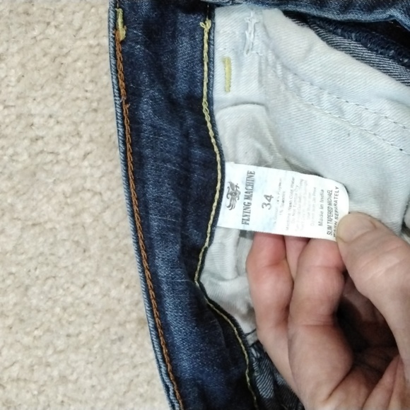 Flyimg Machine 80's Vintage Denim Art - Picture 3 of 5